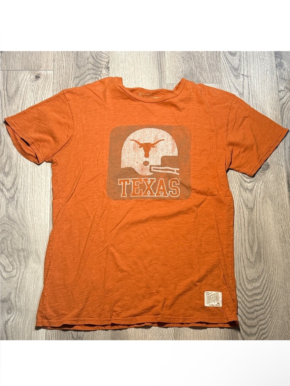 🔥Retro Brand - Burnt Orange Texas Longhorns Graphic Tee - M